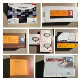 Amazing collection of vintage and new electronics, Art, Tools and more! Ideal for video and podcasts