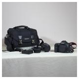 (4pc) CANON EOS 5D MARK III DIGITAL SLR CAMERA WITH EF 24-105MM F/4L IS USM ZOOM LENS