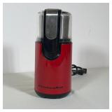 KITCHENAID MODEL BCG111ER BLADE COFFEE GRINDER IN EMPIRE RED