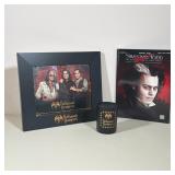 (3pc) HOLLYWOOD VAMPIRES SIGNED PHOTO AND SWEENEY TODD SHEET MUSIC COLLECTION