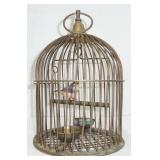 brass bird cage
