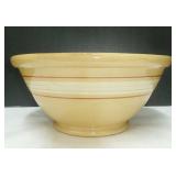 Lg. yelloware band bowl
