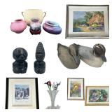 A Collectors Downsizing Antiques Original Art & Unique Treasures  Bidding ends 10.4