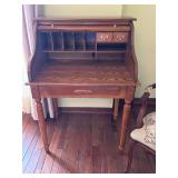 Oak Roll Top Desk