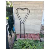 Steel Heart Plant Baskey Holders