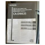 AIWA Mod.# CA-DW635 Manual