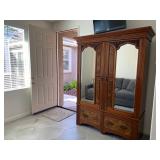 Antique Armoire in Casita 