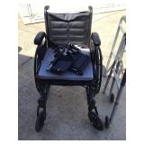 Newer wheel chair w/ back n seat pads