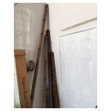 Antique butcher shop meat rack