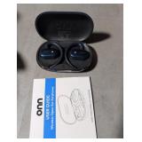 onn. Wireless Open-Ear Earphones with Environmental Noise Cancellation Microphones & Charging Case