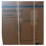 Bangson 1.1 Cu.ft Mini Freezer, Small Upright Freezer Energy Saving,Compact Stand Up Freezer