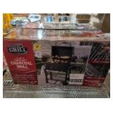 Expert Grill Heavy Duty 24 in Charcoal Grill with Wheels, Black