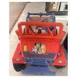 12V Bluey 4-Wheeler Ride-on, Battery Powered Car