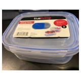 Vented snap lid food storage 2 pack