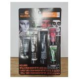 2 kits. Happy Halloween Cream Makeup Kit for Costumes