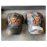2 United States Navy Camo Hats