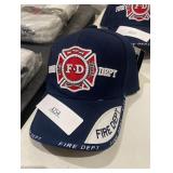 Fire dept Velcro close hat tk cap