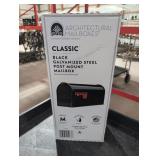 Gibraltar Mailboxes Classic Medium, Steel, Post Mount Mailbox