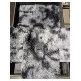 PALIFEUR Tie-Dye Bathroom Rugs Set