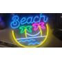 Neon Beach Light