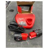 Milwaukee M12 12V Lithium-Ion Compact 2.0 Ah Battery Pack