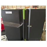 Heavy Duty (28 in. W x 22 in. H x 14 in. D) Welded 20-Gauge Steel Wall Mounted Garage Cabinet
