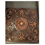 Antique Copper Wall Tile 25 Pack (23.75" x 23.75")