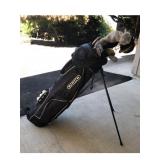 OGIO Black Stand Golf Bag with Numbered Irons