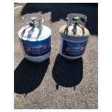 AmeriGas 15 lb Steel Propane Exchange Tanks (Pair)