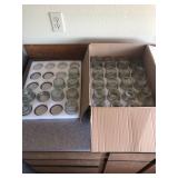 Pressed Diamond Pattern Canning Jar Set