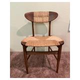 Mid-Century Rush Seat Side Chair