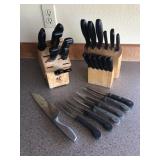Mixed Kitchen Knife Collection-Cuisinart, Victorinox, Zwilling, Revere