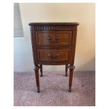 Neoclassical Two-Drawer Side Table