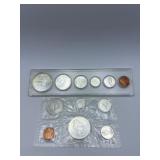 Two 1965 Canadian Mint Coin Sets