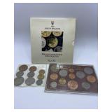 UK Royal Mint Coin Sets 1953, 1967 & 1989