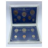 Norway 1975 & 1976 Coin Sets – Royal Mint Kongsberg & Swedish Mint