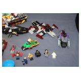 Lego bricks mini Figures vehicles