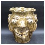 Lot # : 274 - Dale Costner Ugly Face Pottery Vase