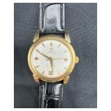 Lot # : 218 - 14k Gold OMEGA SEAMASTER Watch