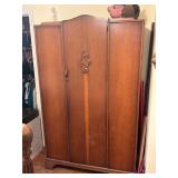 Antique Art Deco Wardrobe/Armoire