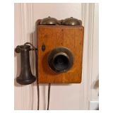 Antique Wall Mounted Telephone