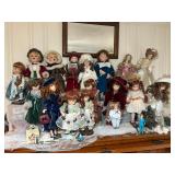 Vintage Porcelain Dolls
