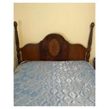 Vintage Wooden Four-poster Bed