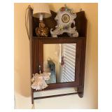 Vintage Wooden Medicine Cabinet