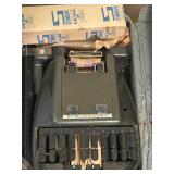 Vintage Stenographer Typing Machine