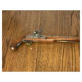 Antique Single-Shot Flintlock Pistol