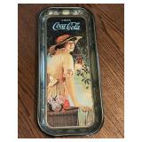1972 Coca-Cola "Elaine" Metal Serving Tray