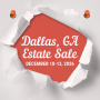 Dallas, GA -Whole House Estate Sale. Antiques, Furniture, Tools, Collectibles and More!