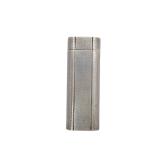 Vintage Cartier Swiss Made Textured Silver Tone Metal Lighter