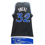 Shaquille O Neal Signed Orlando Magic Mitchell & Ness Black Swingman Jersey
